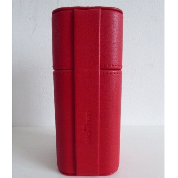 Giorgio Armani Case Red Brush Holder NEW BOX - Picture 6 of 8